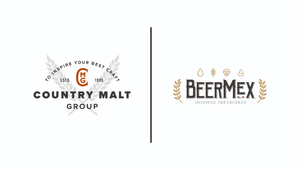 Country Malt Group and BeerMex logos