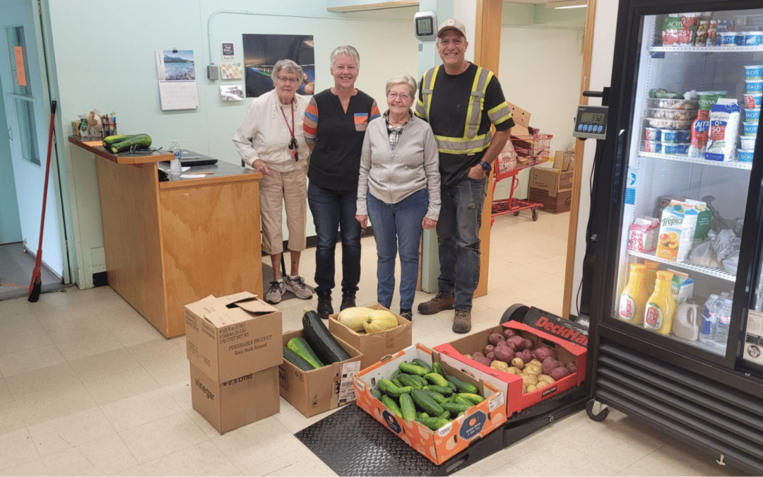 A GARDEN GROWS AT NIOBE ELEVATORS