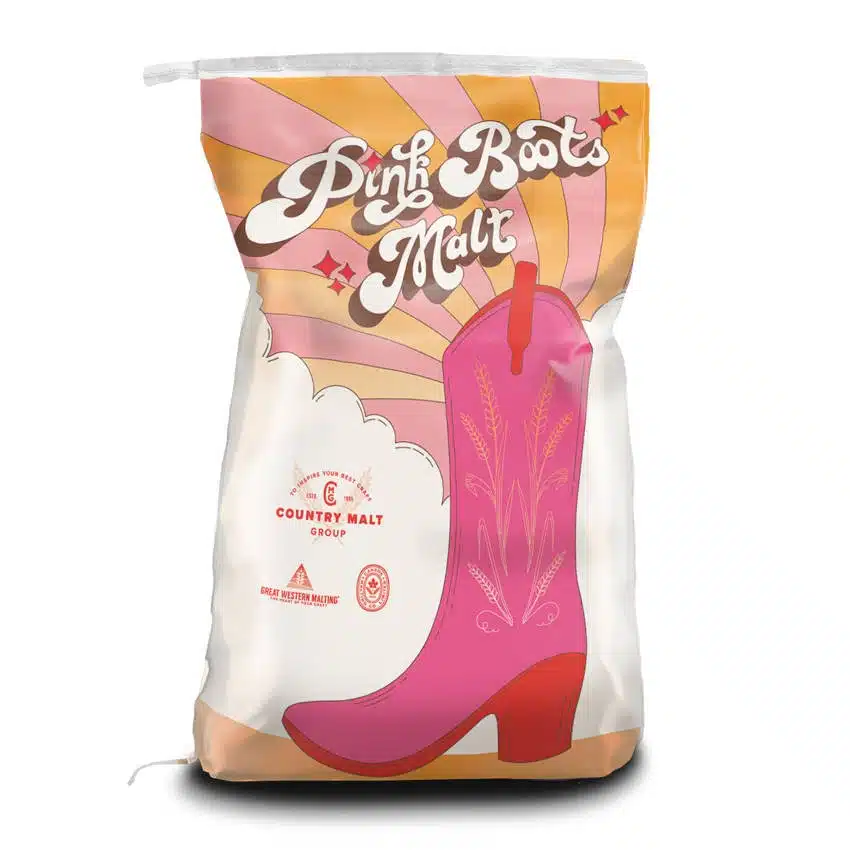 Pink Boots-Malt bag