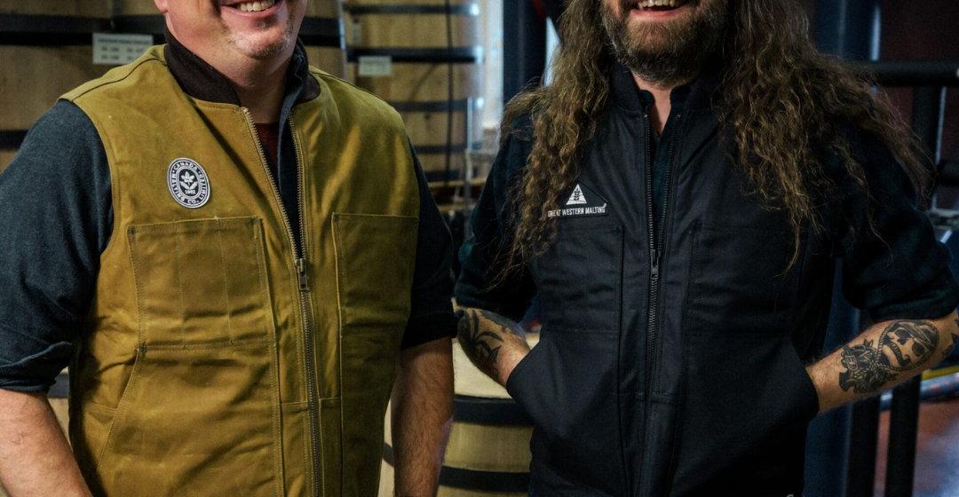 Best vest distillers Distillers wearing vests and smiling